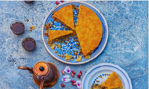 Konafa with cheese