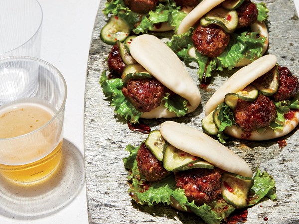 Korean BBQ buns