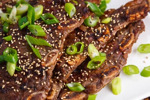Korean BBQ short ribs (KalbI)