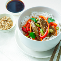 Korean beef and glass noodles