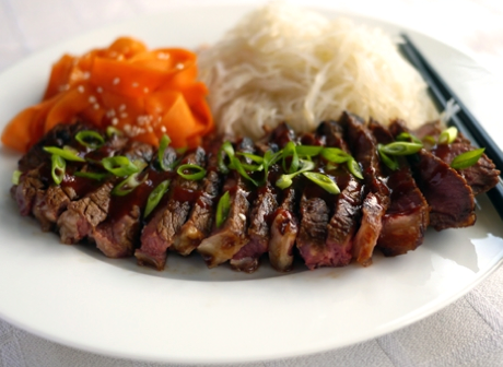 Korean beef bulgogi