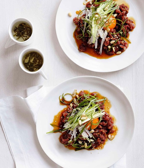 Korean beef tartare