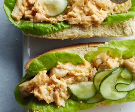 Korean crab rolls