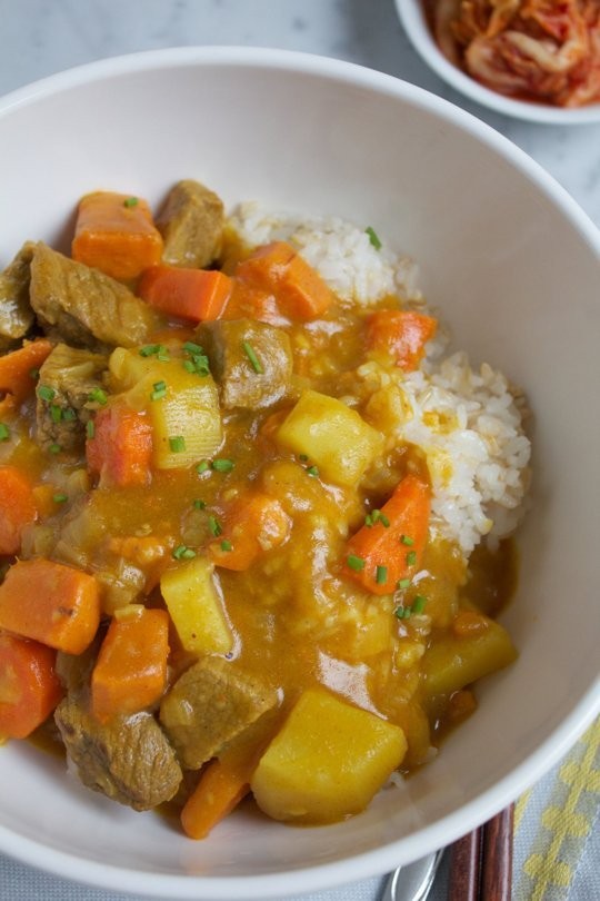Korean curry rice