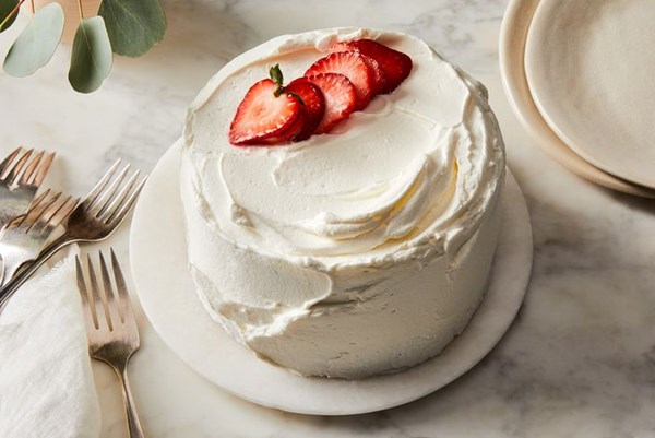 Korean fresh cream cake 