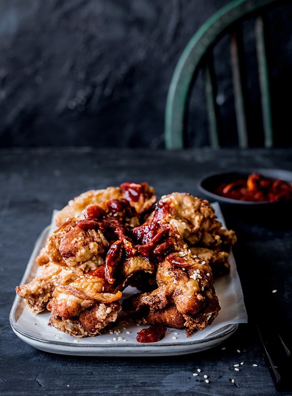 Korean fried chicken