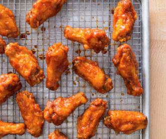 Korean fried chicken wings