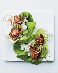Korean garlic and chile pork