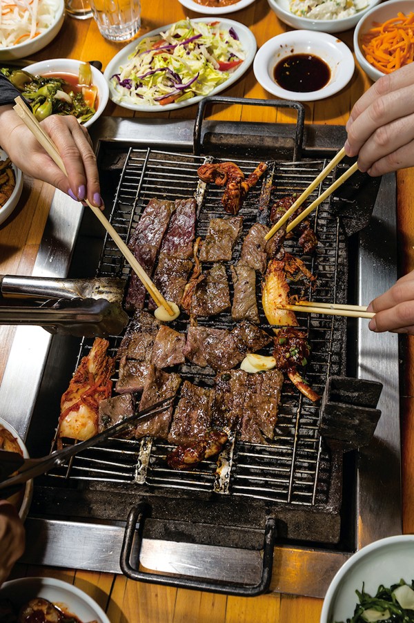 Korean grilled beef ribs (Kalbi)