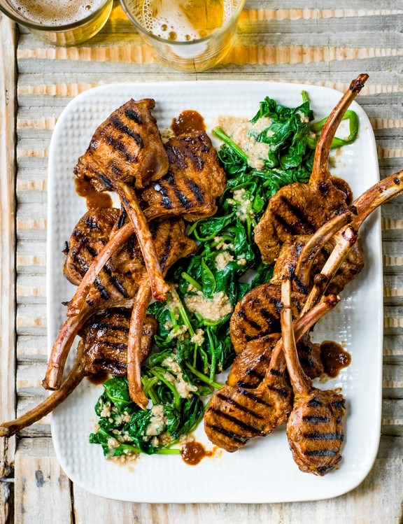Korean lamb chops