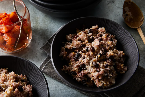 Korean multigrain rice (Japgokbap)