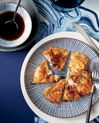 Korean seafood pancakes