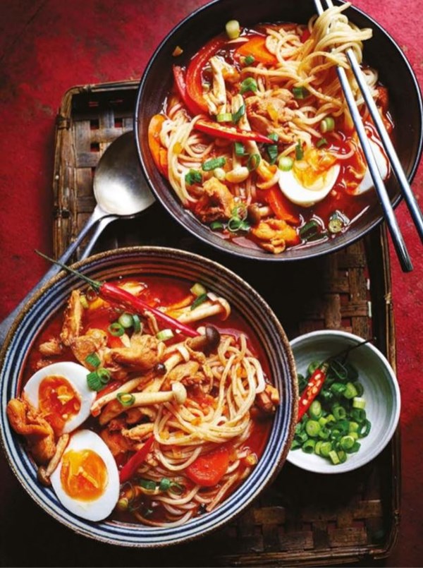 Korean spicy ramen