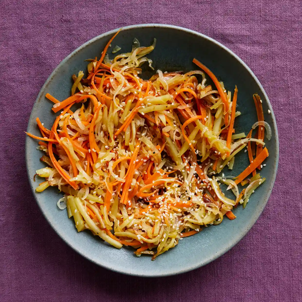 Korean stir-fried shredded potatoes