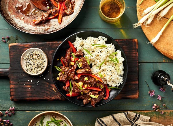 Korean-style beef