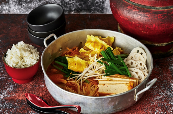 Korean-style hot pot