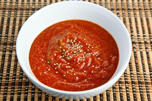 Korean style salsa roja