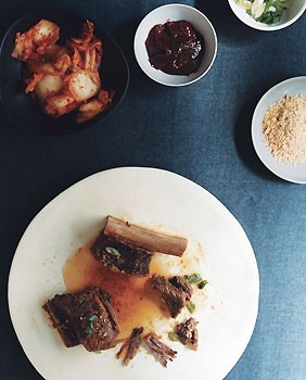 Korean-style short ribs