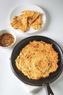 Korean vegetable pancakes 