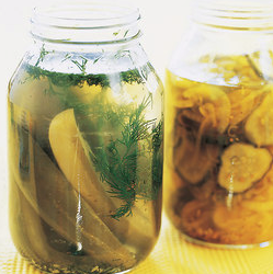 "Kosher" double-dill pickles