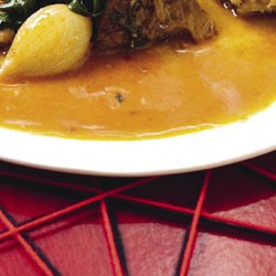 Kumara and honey puree