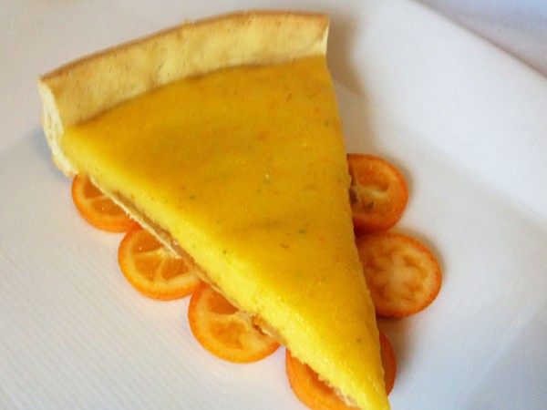 Kumquat tart