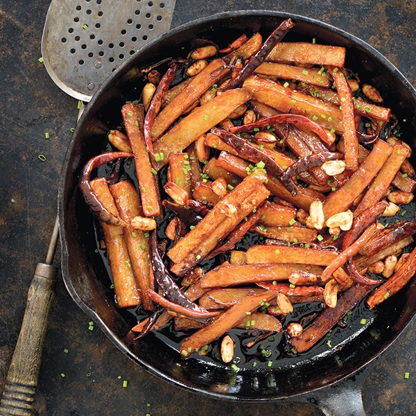 Kung pao potatoes