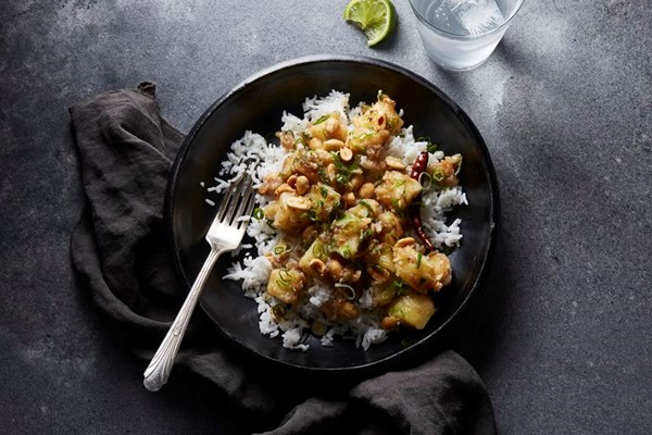 Kung pao potatoes