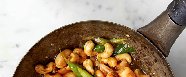 Kung pao prawns