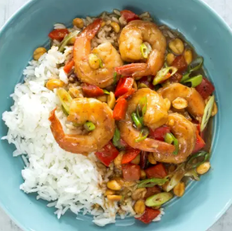 Kung pao shrimp
