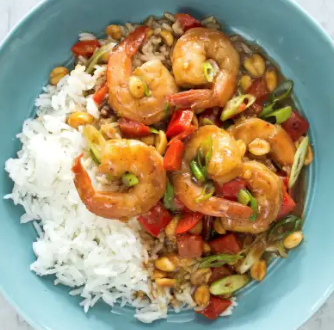 Kung pao shrimp