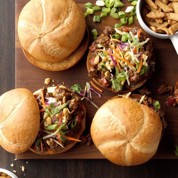 Kung pao sloppy Joes