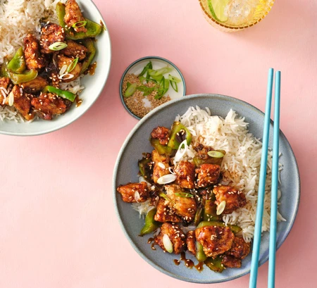 Kung-pao style tofu