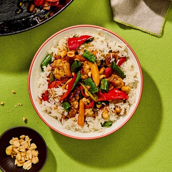 Kung pao tempeh