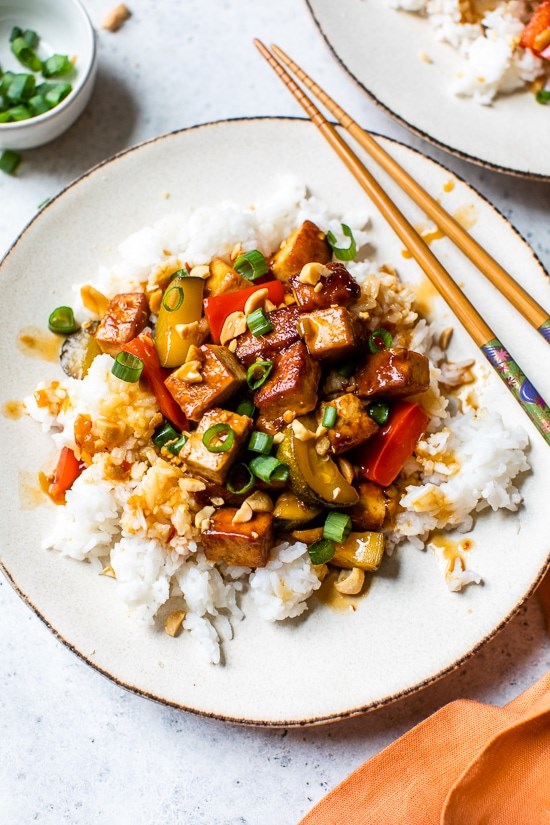 Kung pao tofu