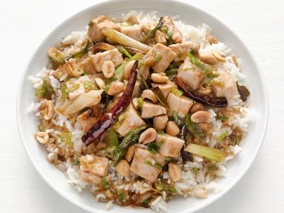 Kung pao turkey stir-fry