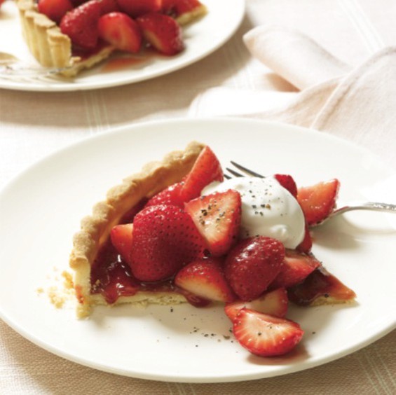 La Palette's strawberry tart