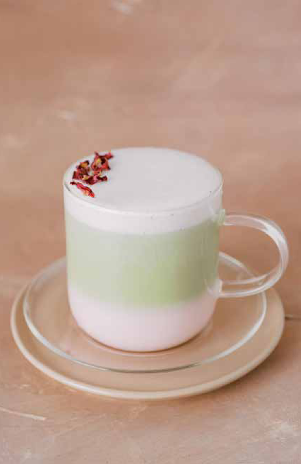 La vie en rose latte