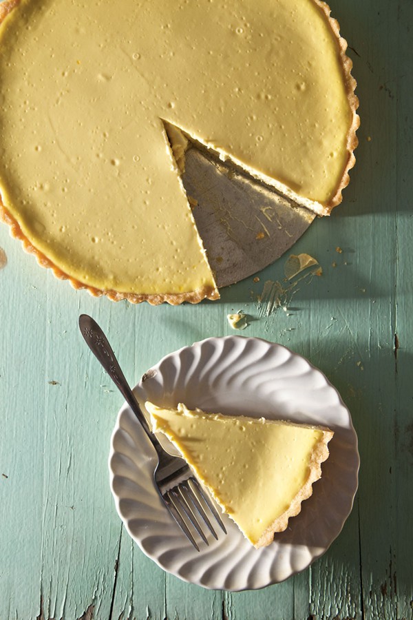 Labneh tart