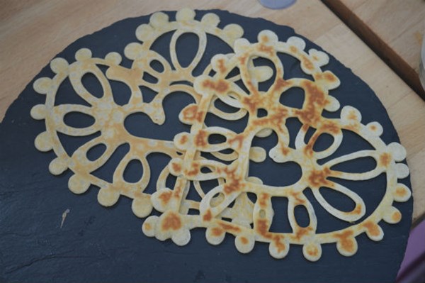 Lace pancakes