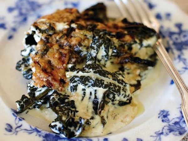 Lacinato kale gratin