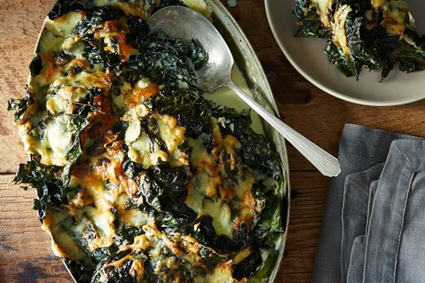 Lacinato kale gratin