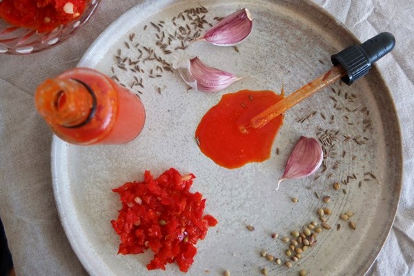 Lacto-fermented chilli sauce