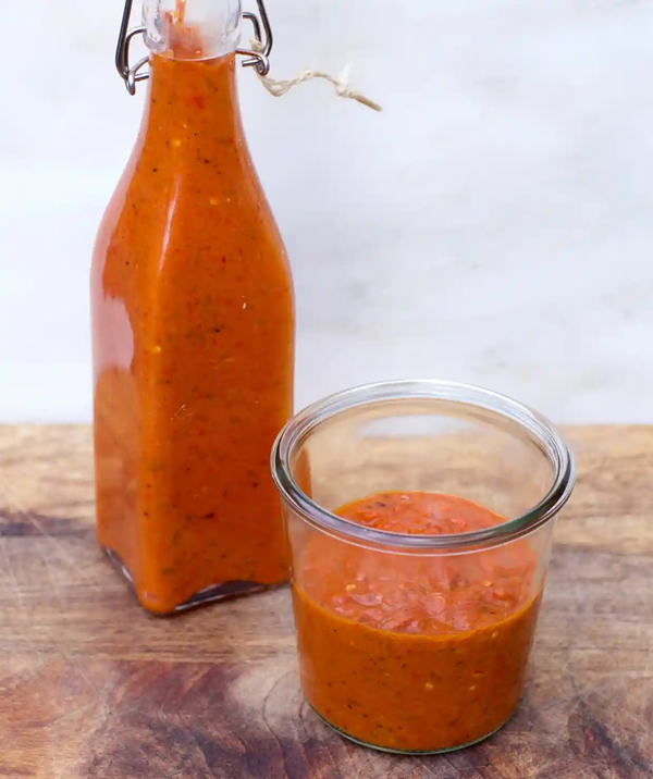 Lacto-fermented harissa ketchup
