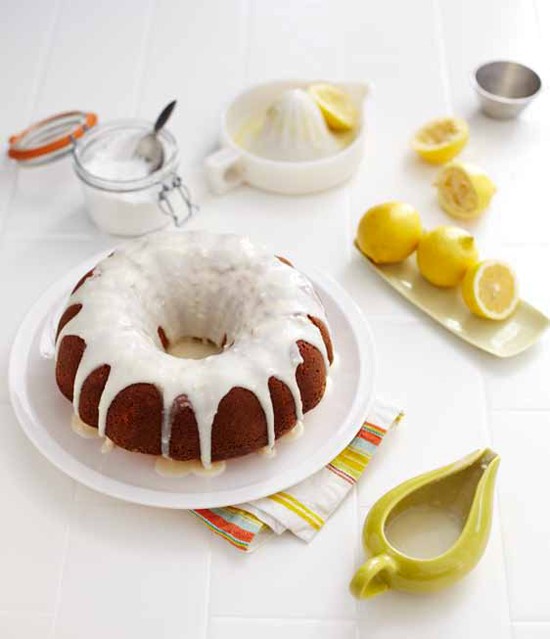 Lady Bird lemon bundt-style cake 