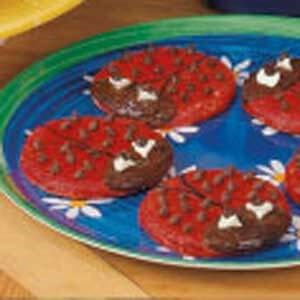 Ladybug cookies