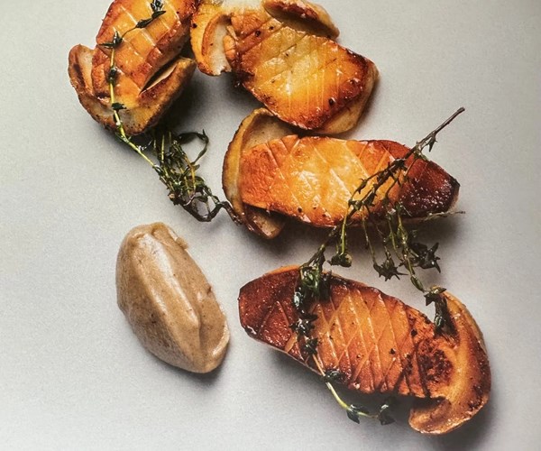 Lalo Garcia's porcini mushrooms with thyme