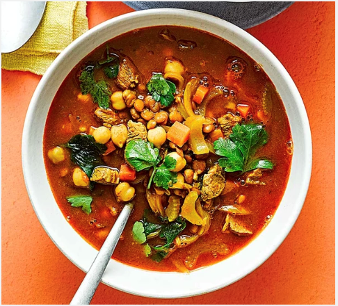 Lamb & chickpea soup