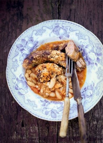 Lamb & pork cassoulet  [Allyson Gofton]