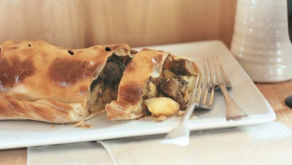 Lamb & potato pasty